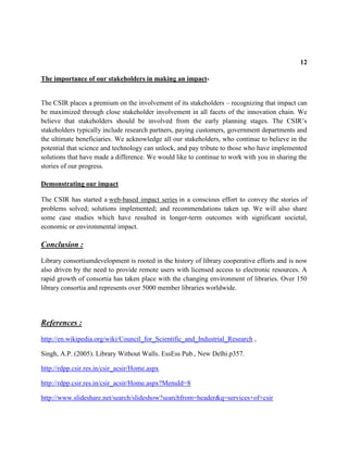 CSIR | DOCX