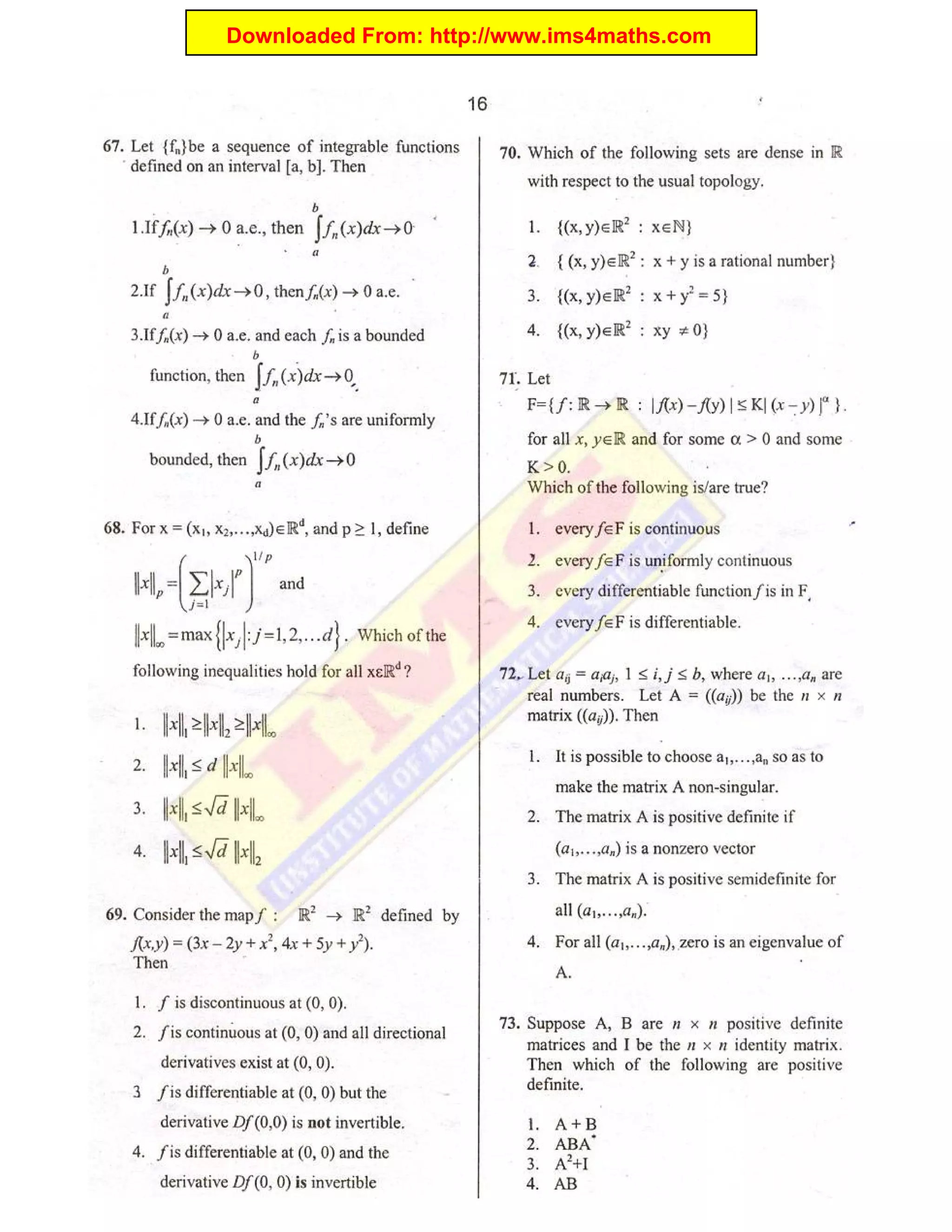 Downloaded From: http://www.ims4maths.com