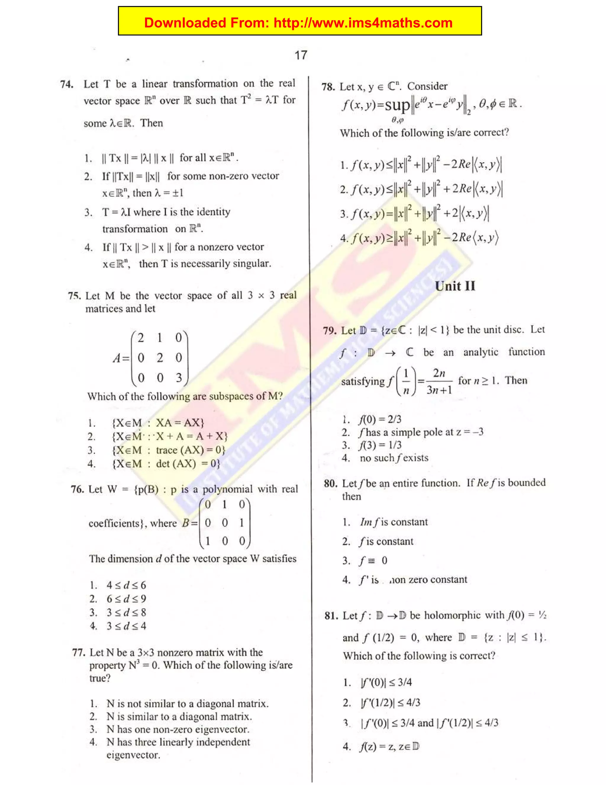 Downloaded From: http://www.ims4maths.com