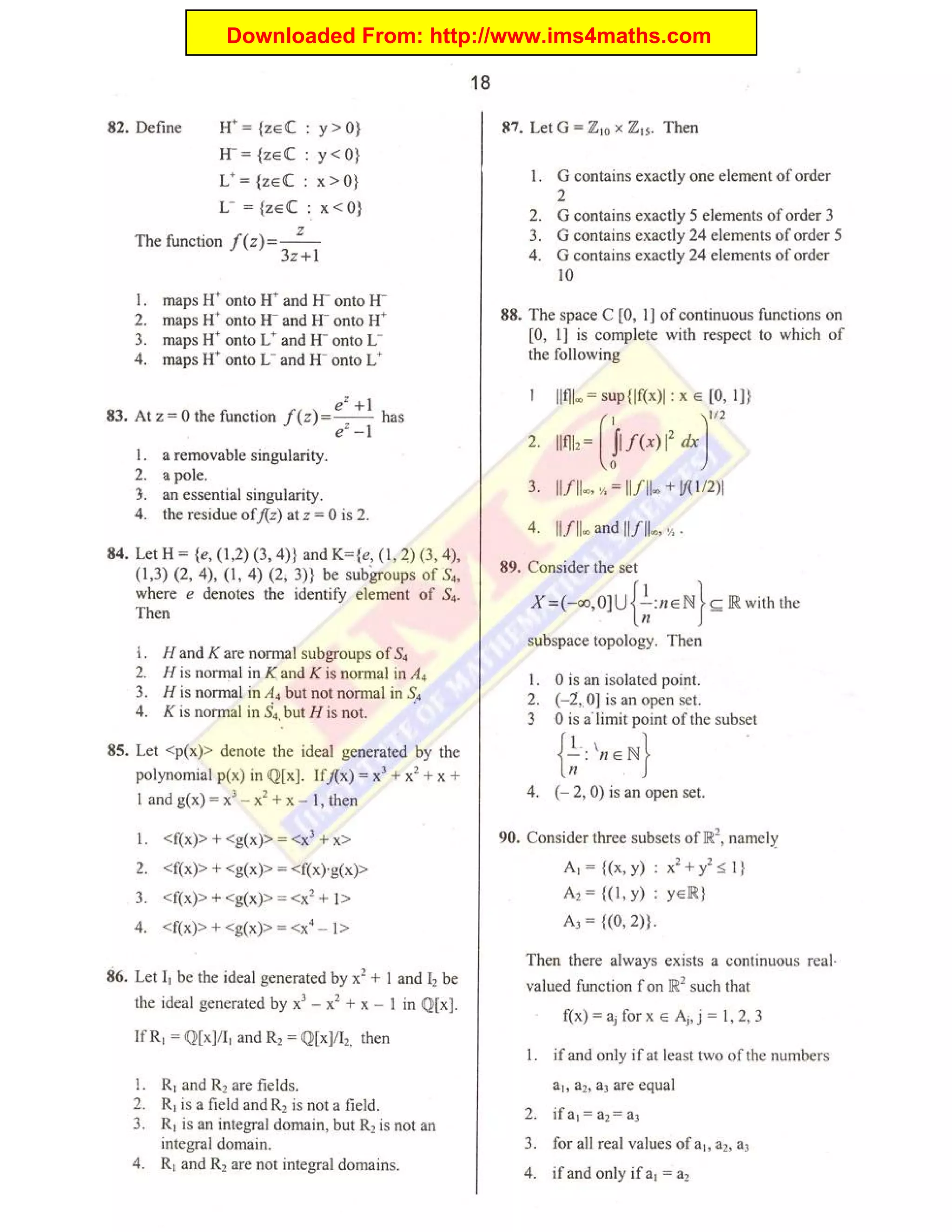 Downloaded From: http://www.ims4maths.com