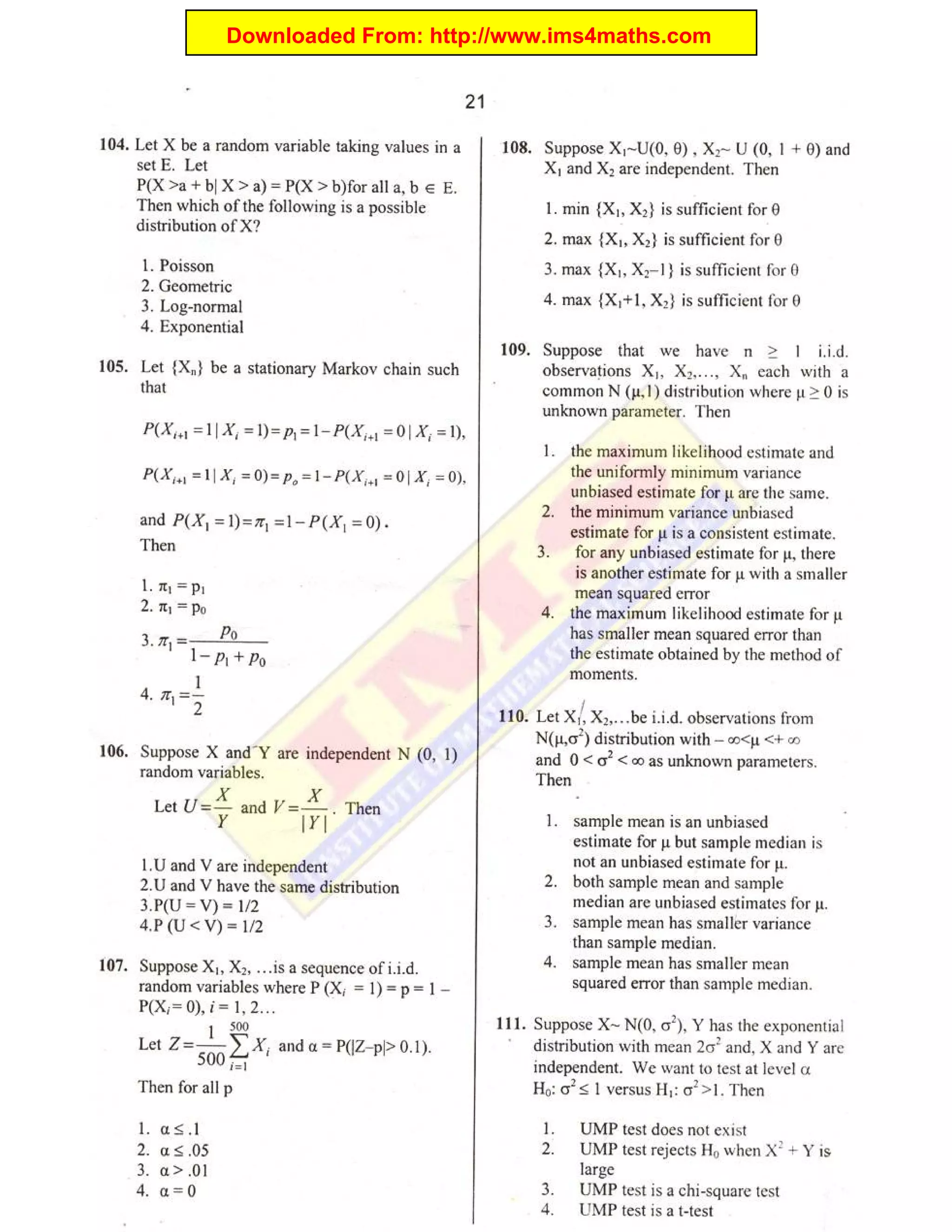 Downloaded From: http://www.ims4maths.com
