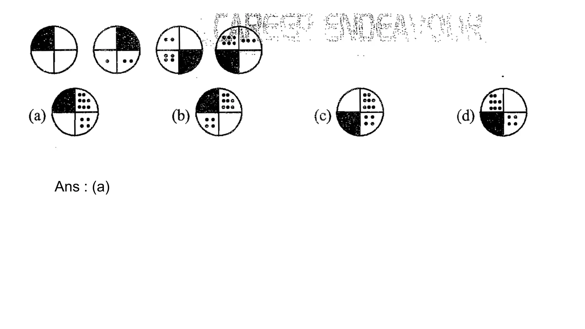 Ans : (a)
 