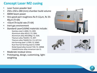 Cold Spray Technologies 
Plasma Giken PCS-1000 
CGT Kinetiks 4000 
 