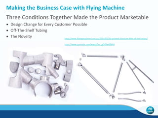 SIEF Aero-engine AM Project with Monash University 
 