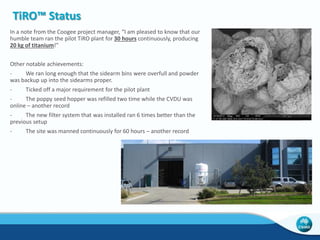 Lab 22 – Arcam High Speed Video - Contour 
 