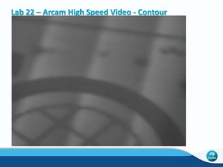 Metallic Additive Manufacturing Roadmap 
Wire Powder 
Database for Production 
•Ti 6Al 4V 
Low Cost Feedstock 
Distortion Control 
Management 
In Situ Inspection 
Methods 
Microstructure 
Manipulation 
Additional Material Data 
•Titanium, Steel or ? 
Novel Titanium 
Materials 
(Bed or Spray) 
Properties and Databases 
for Production 
Ex Situ Powder Bed 
Powder Manipulation 
In Situ Modelling & 
Management 
In Chamber Inspection 
Methods 
Microstructure 
Manipulation 
Novel Metallic Alloys 
Additional Materials 
Decrease final Component Cost 
Increase the Application Space 
 