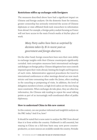 China & the age of strategic rivalry | PDF