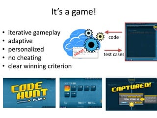 Csise15 codehunt | PPTX