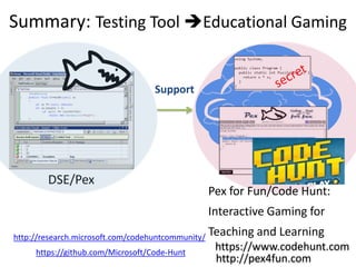 Csise15 codehunt | PPTX