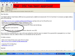 Mail - DSC has been approved 