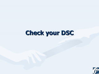 Check your DSC 