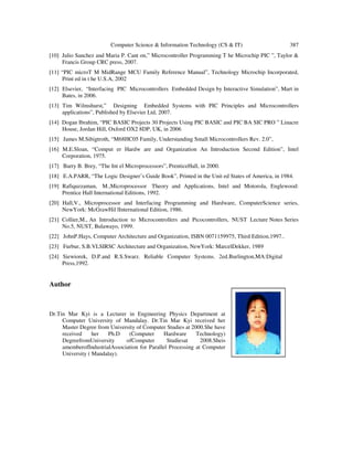 IMPLEMENTATION OF USER INTERFACE FOR MICROPROCESSOR TRAINER | PDF