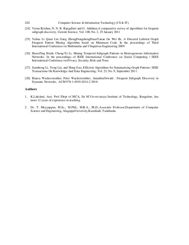 frequent subgraph mining algorithms a survey and framework for clas survey paper graph algorithms