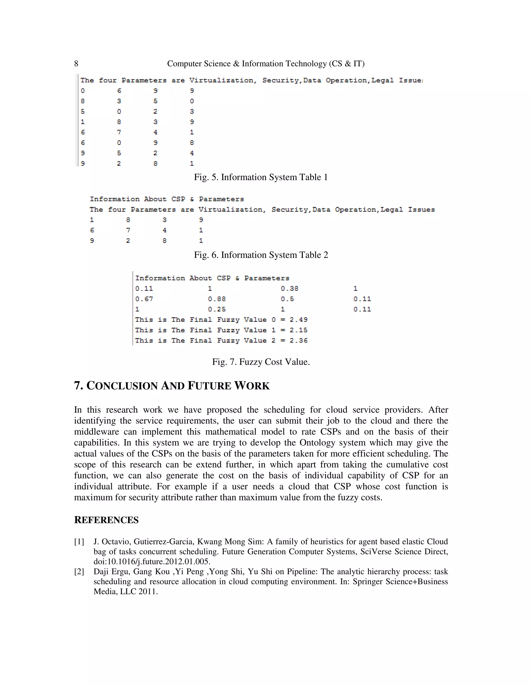 A CLOUD COMPUTING USING ROUGH SET THEORY FOR CLOUD SERVICE PARAMETERS ...