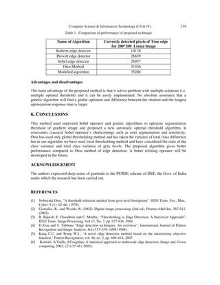EDGE DETECTION BY MODIFIED OTSU METHOD | PDF