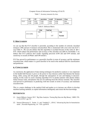 PREDICTIVE ANALYTICS IN HEALTHCARE SYSTEM USING DATA MINING TECHNIQUES ...