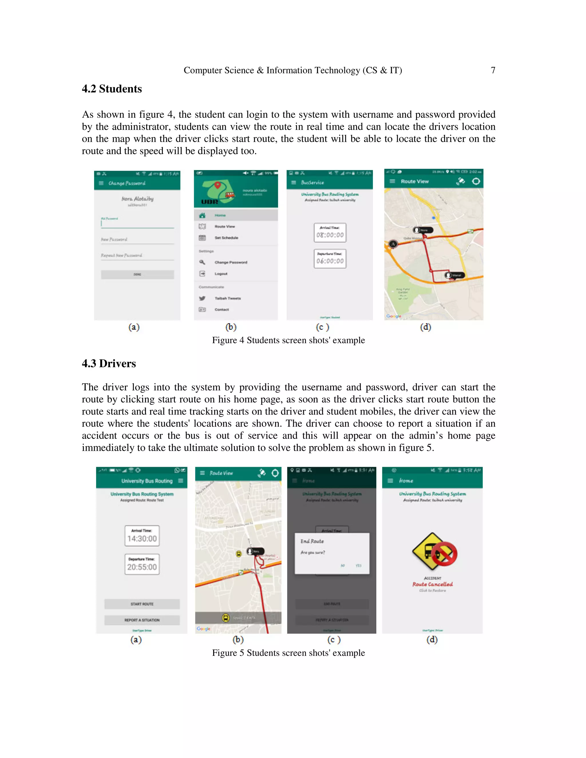 Routing and Tracking System for Buses | PDF