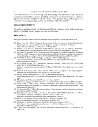 IS AI IN JEOPARDY? THE NEED TO UNDER PROMISE AND OVER DELIVER – THE ...