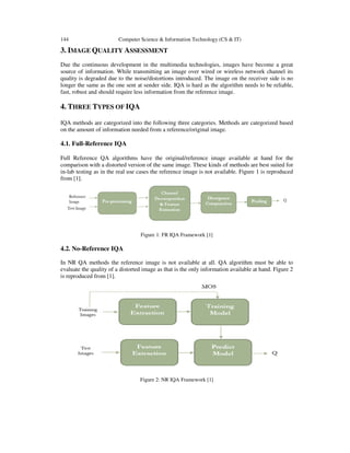 IMAGE QUALITY ASSESSMENT- A SURVEY OF RECENT APPROACHES | PDF