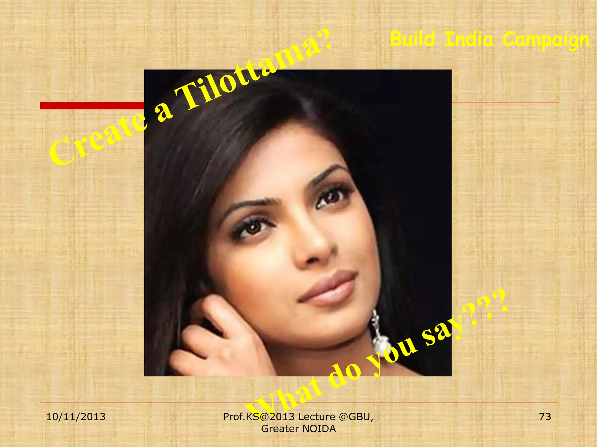 Build India Campaign

10/11/2013

Prof.KS@2013 Lecture @GBU,
Greater NOIDA

73

 