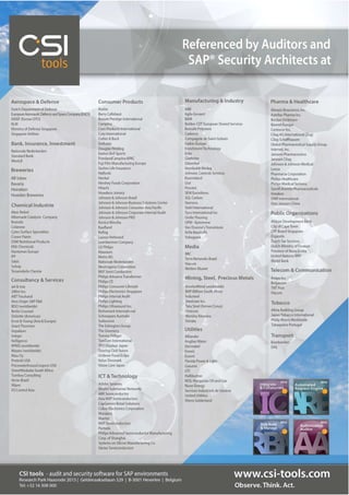 CSI tools company introduction | PDF