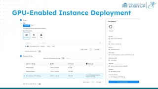 India User Group
MEETUP
GPU-Enabled Instance Deployment
 