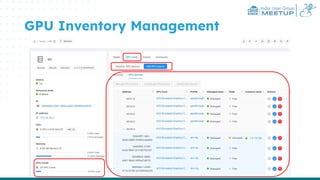 India User Group
MEETUP
GPU Inventory Management
 