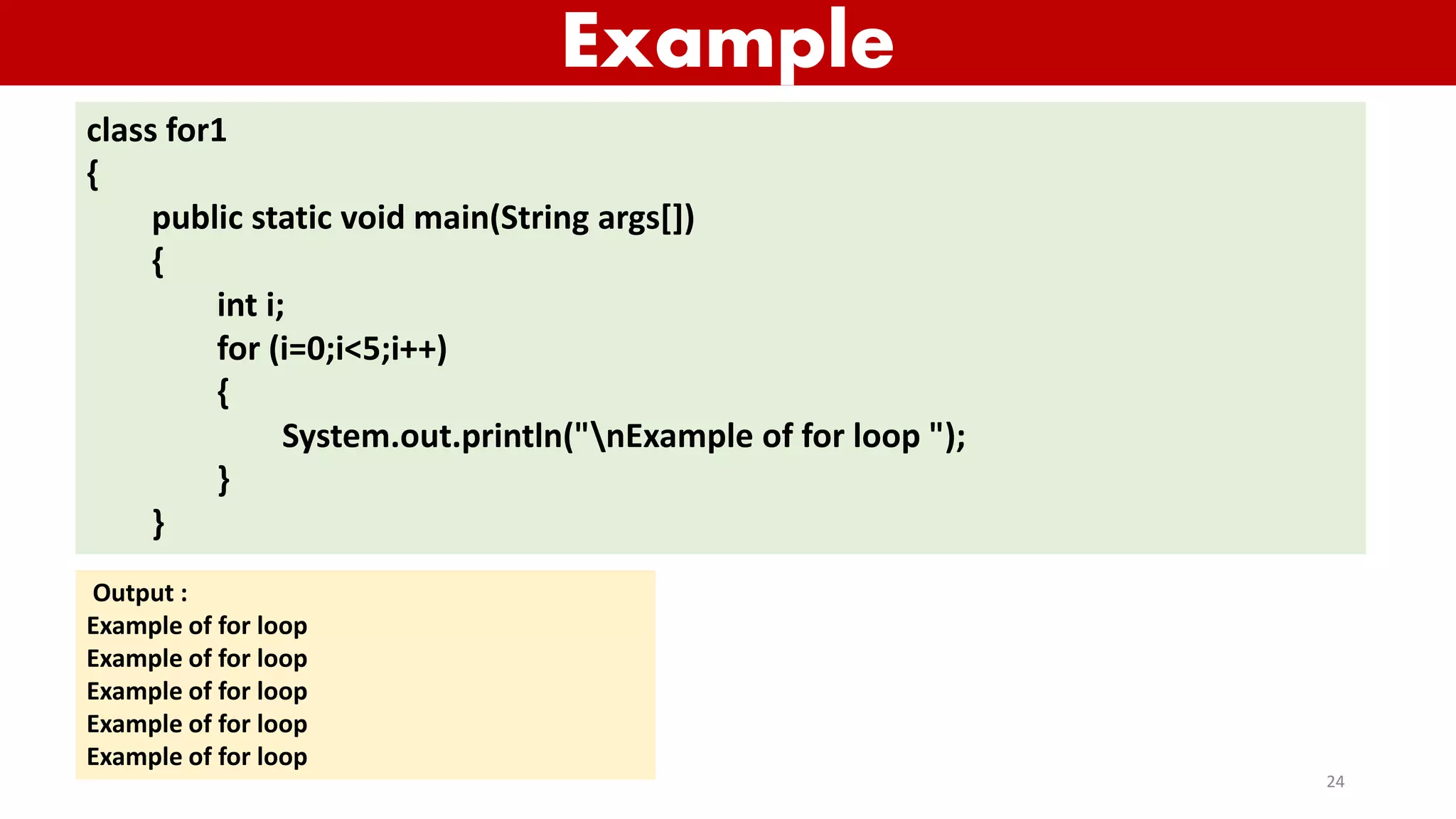 Control Statements in Java | PPTX