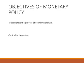Monetary policy | PPT