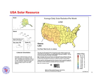 USA Solar Resource

Owens
Lake

11

 