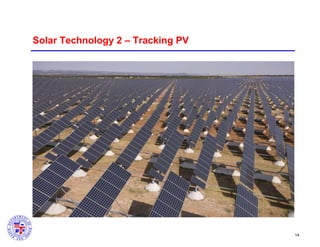 Solar Technology 2 – Tracking PV

14

 