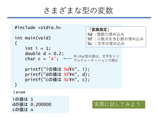 C言語 学習教材 | PPTX