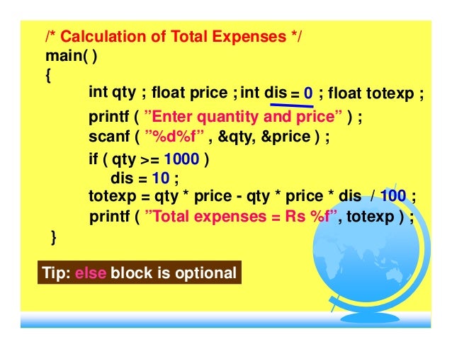 C SLIDES PREPARED BY M V B REDDY