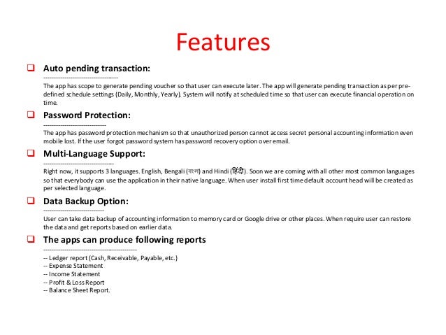 expense ledger app