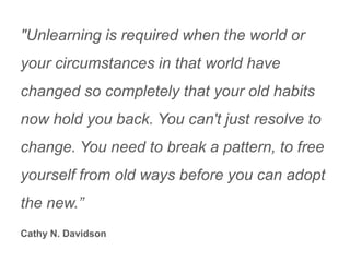 Five social media and tech
themes to consider
4) It‟s understandable to feel
overwhelmed: take small steps,
experiment and be selective.
Don‟t try and reinvent the wheel.
 