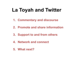 Twitter as a research tool for dialogue / data - an experiment​
 