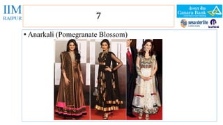 7 
• Anarkali (Pomegranate Blossom) 
 