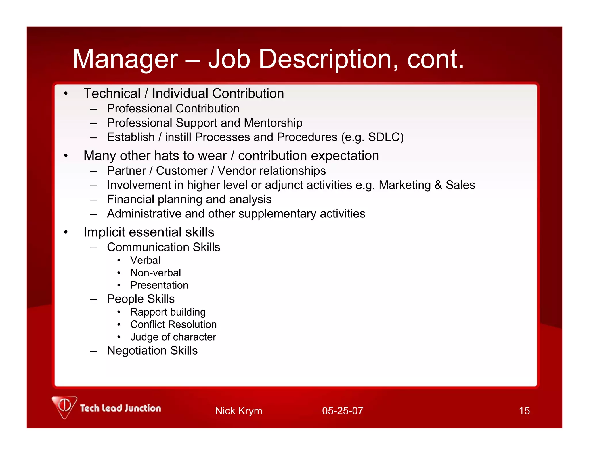 Common Sense Management - Introduction