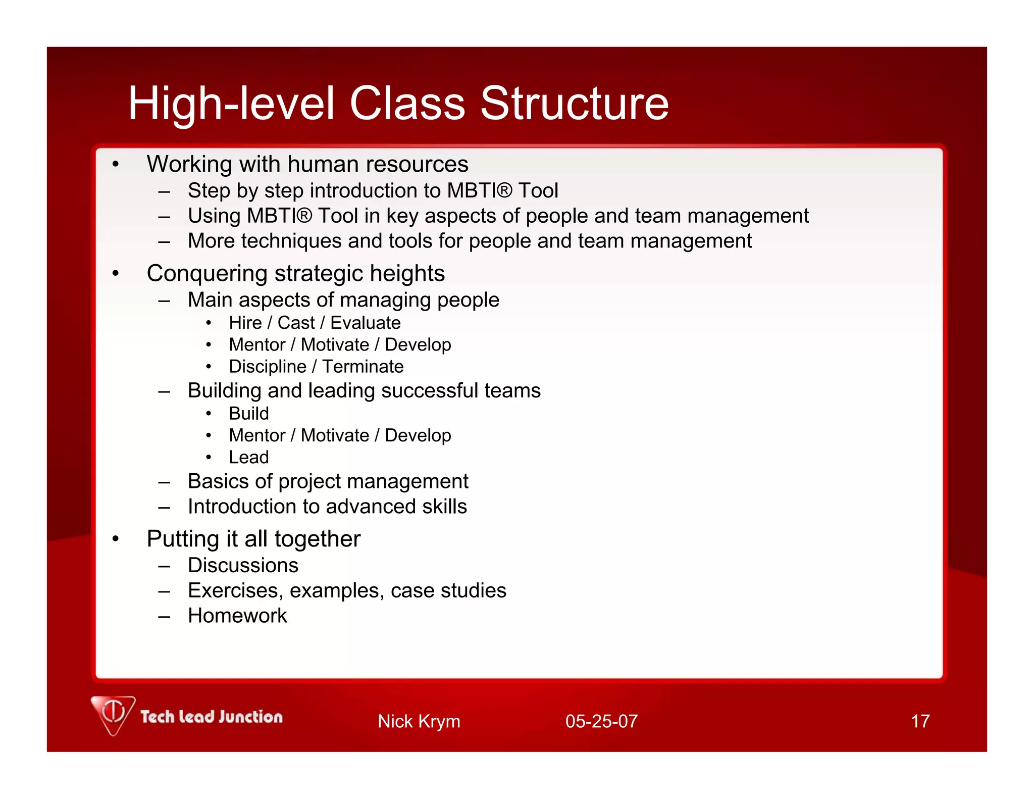Common Sense Management - Introduction