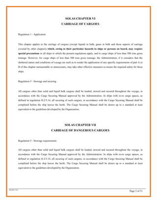 Cargo Securing Manual | PDF