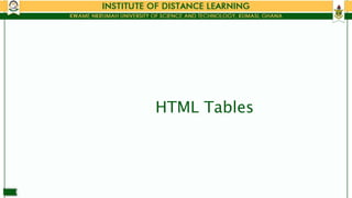 Tables and their padding in HTML etc.pptx