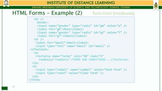 Html Read Only Label Controls Tables and their padding in HTML etc.pptx