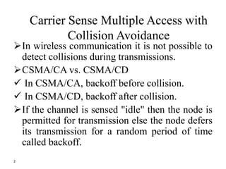 Csmaca | PPTX