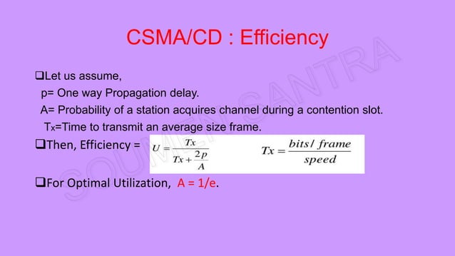 Carrier Sense Multiple Access With Collision Detection (CSMA/CD ... image.