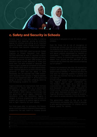 c. Safety and Security in Schools
23
24
25
26
27
28
 