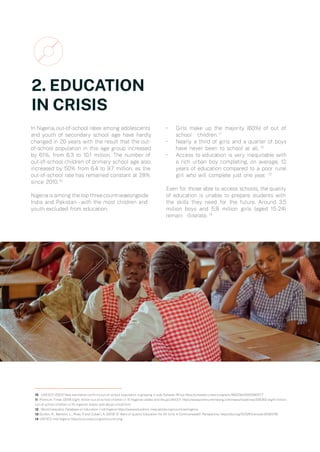 2. EDUCATION
IN CRISIS
10
11
12
13
14
 
