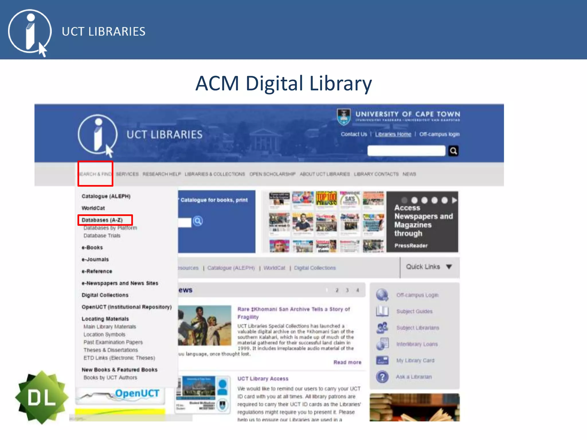 ACM Digital Library
 