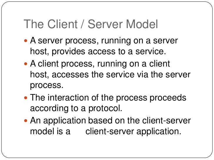 Client Server models in JAVA
