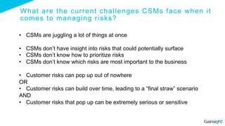 Managing Risk as a CSM | PDF