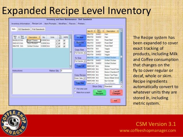 coffee shop manager version 3 highlights